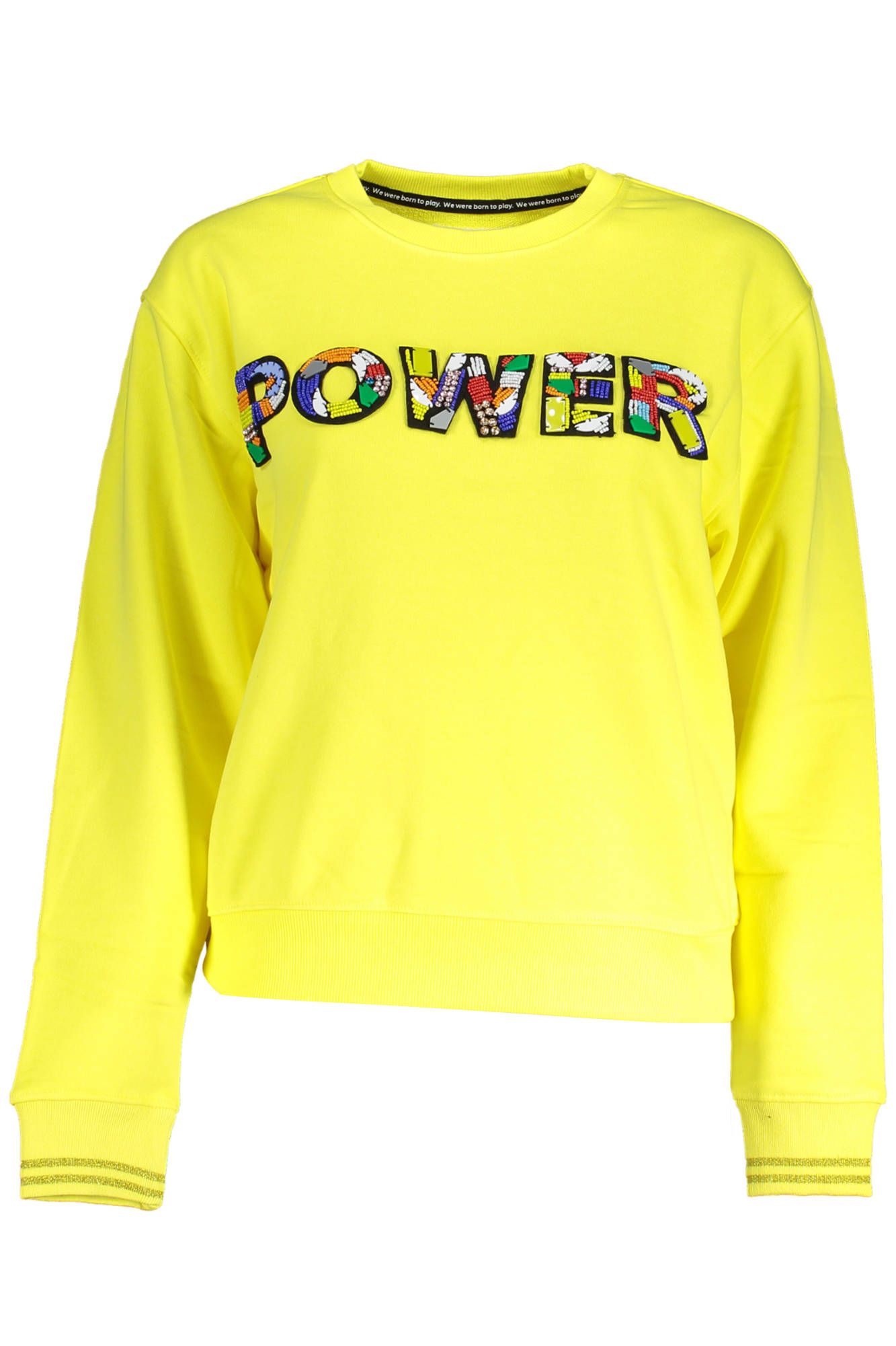 Sweat Desigual jaune vif