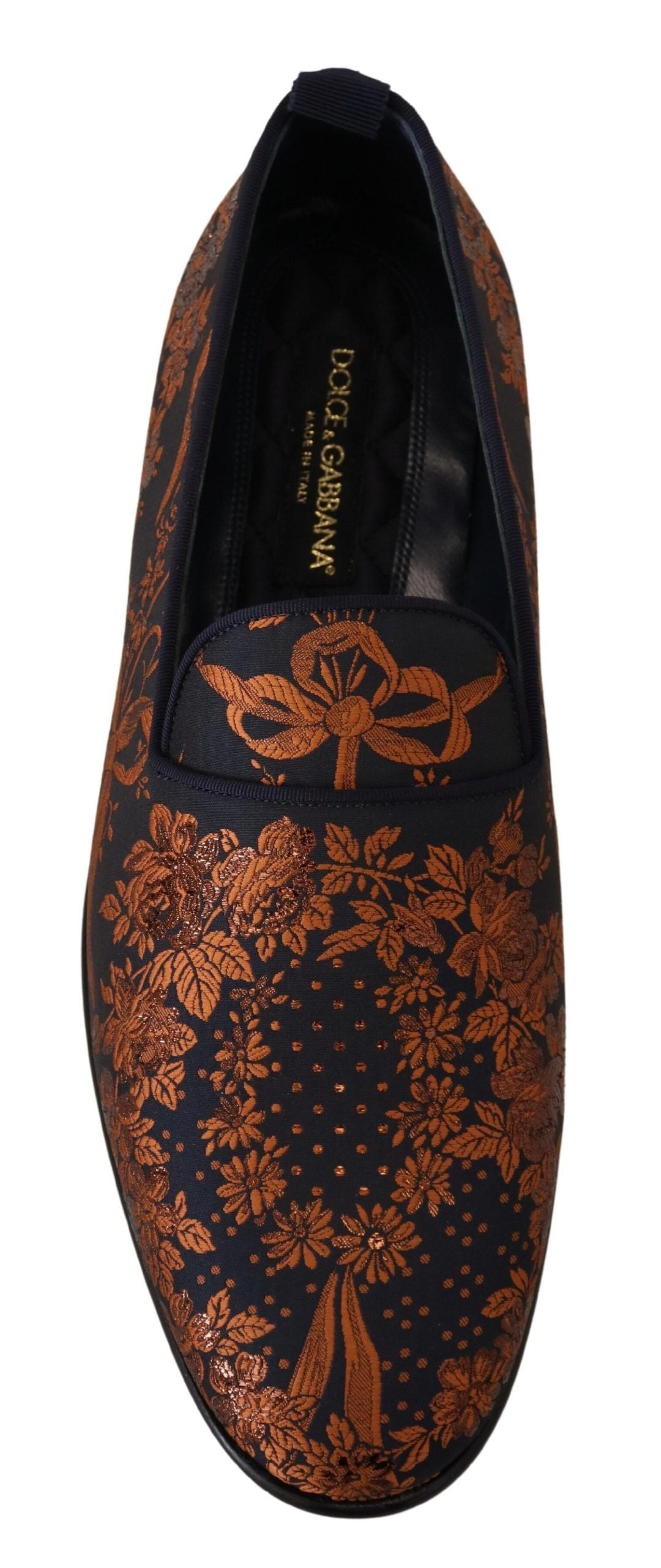 Dolce &amp; Gabbana - Mocassins à enfiler à fleurs