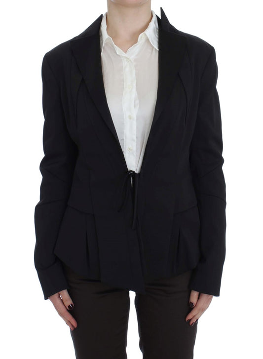 Veste blazer stretch noire Exte