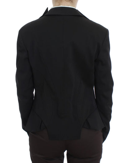 Veste blazer stretch noire Exte