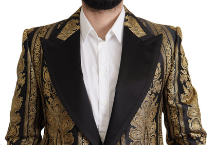 Dolce &amp; gabbana blazer à simple boutonnage en jacquard