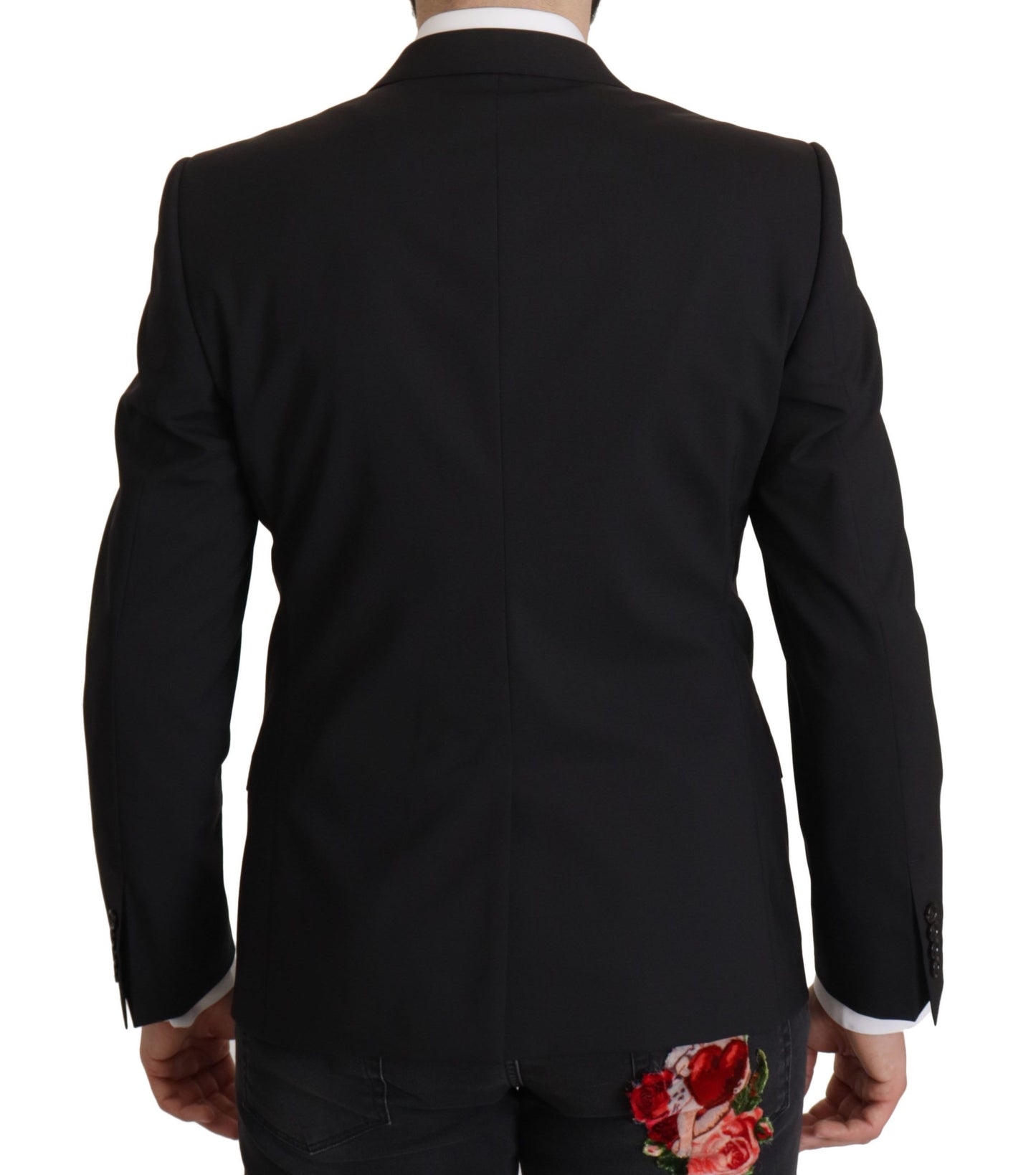 Dolce &amp; Gabbana veste blazer noire coupe slim