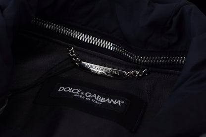 Blouson aviateur noir Dolce &amp; Gabbana