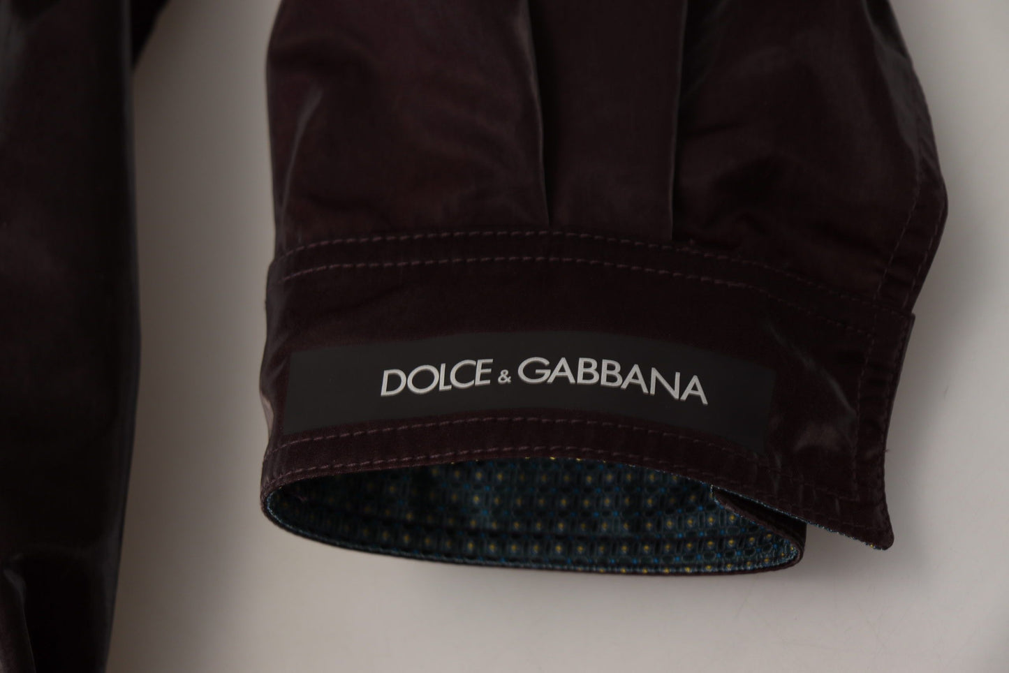 Veste à col bordeaux Dolce &amp; gabbana