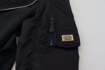 Veste en laine vierge noire Dolce &amp; gabbana