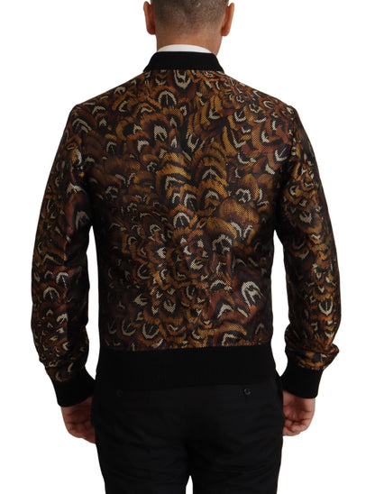 Veste blouson marron Dolce &amp; gabbana