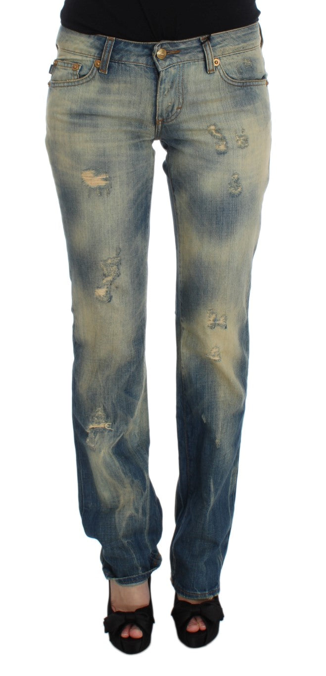 Jean slim bleu bootcut Cavalli