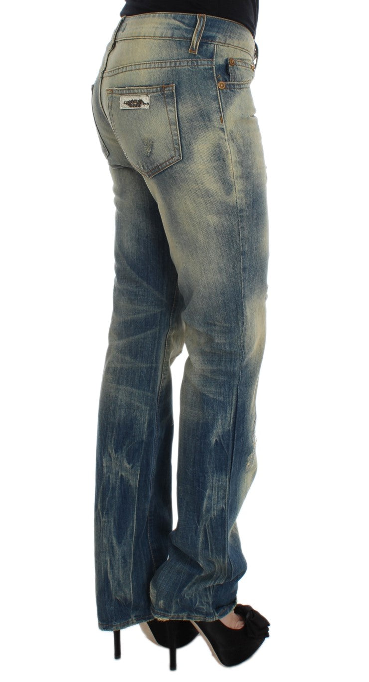 Jean slim bleu bootcut Cavalli