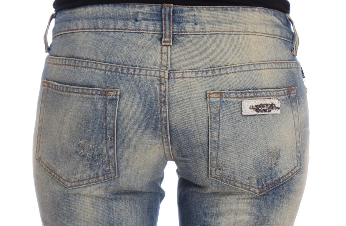 Jean slim bleu bootcut Cavalli