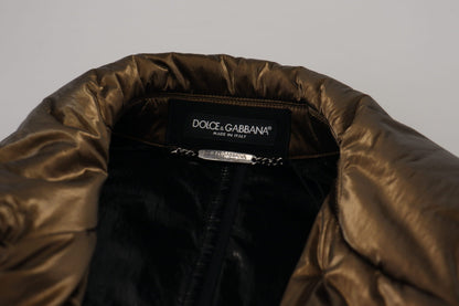 Veste à double boutonnage bronze Dolce &amp; gabbana