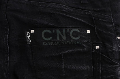 Costume national - Jean ample noir pour les créateurs de tendances