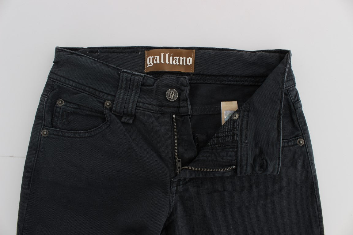 Vaqueros de mezclilla con corte tipo bota y corte slim elegantes de John Galliano