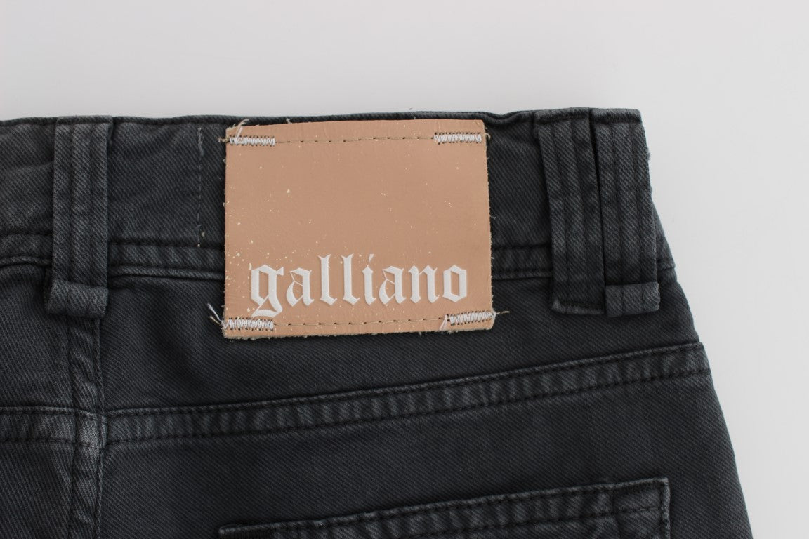 Vaqueros de mezclilla con corte tipo bota y corte slim elegantes de John Galliano