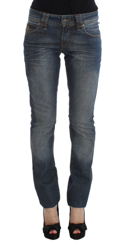 John Galliano jean slim bleu