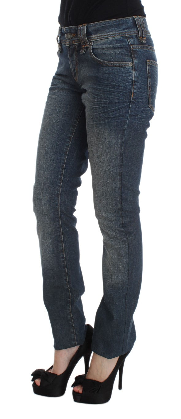 John Galliano jean slim bleu