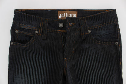 Vaqueros de diseño con corte tipo bota y corte slim chic de John Galliano