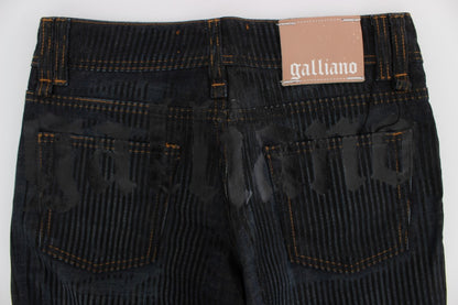 Vaqueros de diseño con corte tipo bota y corte slim chic de John Galliano