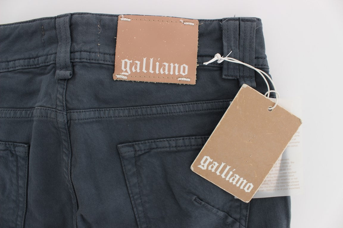 John Galliano Vaqueros elegantes con corte entallado y corte bota