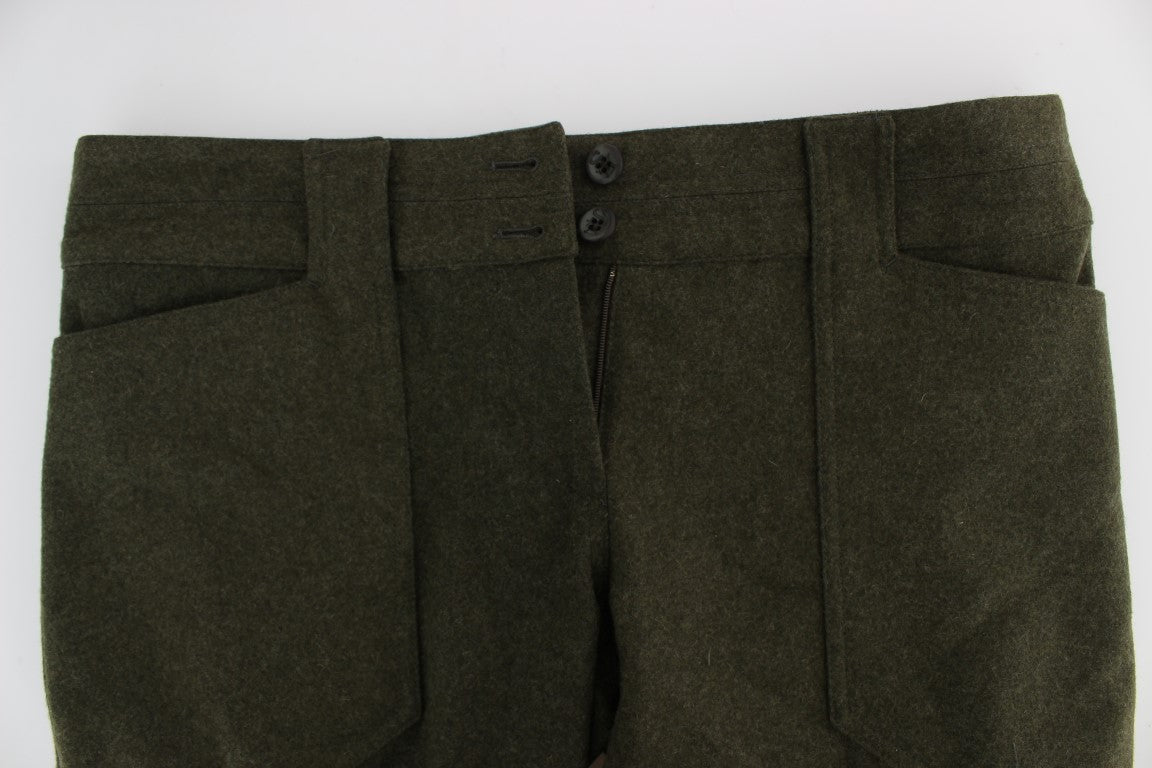 Pantalon cargo vert Ermanno Scervino pour un style sans effort