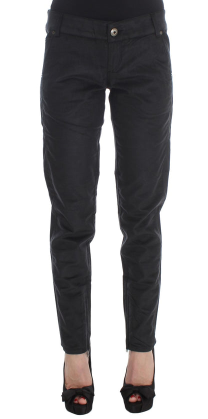 Ermanno scervino pantalon coupe classique noir