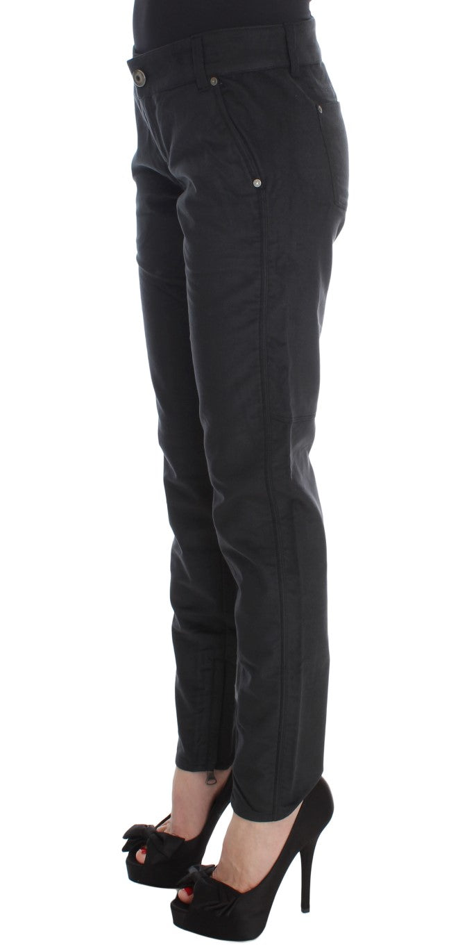 Ermanno scervino pantalon coupe classique noir