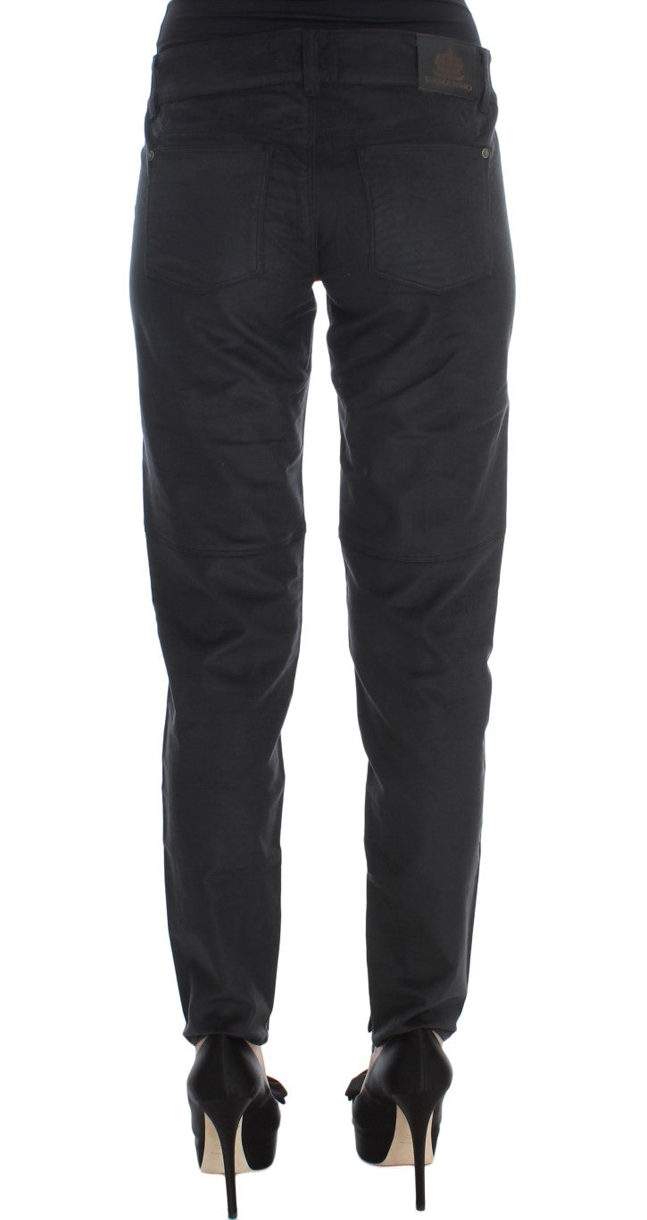 Ermanno scervino pantalon coupe classique noir