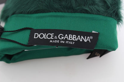 Gants en cuir jusqu'aux coudes Dolce &amp; Gabbana