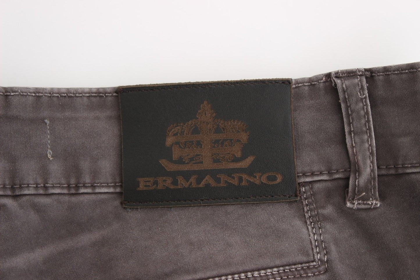 Jean slim gris Ermanno Scervino : rencontre le confort