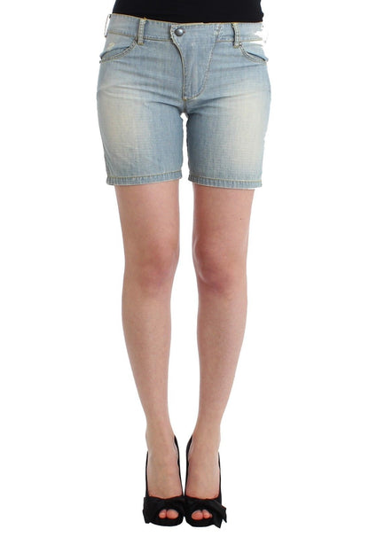 Short en jean bleu - ermanno scervino