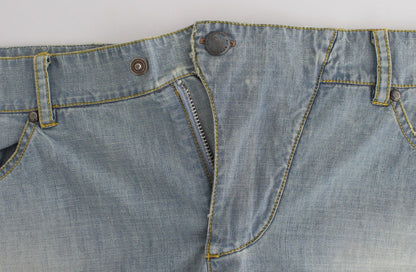 Short en jean bleu - ermanno scervino