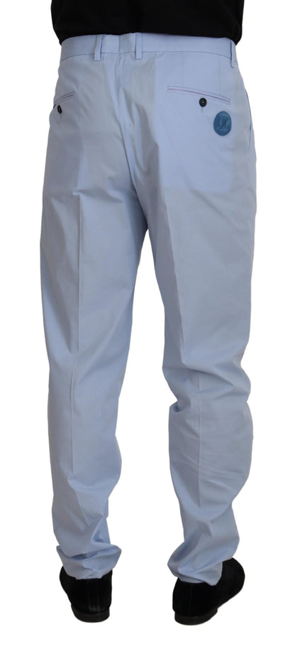 Dolce &amp; Gabbana - Pantalon chino slim - Bleu clair