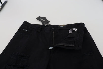 Dolce &amp; Gabbana Jean italien coupe ample noir