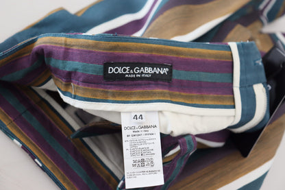 Dolce &amp; gabbana short chino multicolore - coupe classique