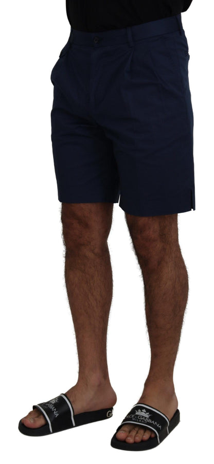 Short chino bleu Dolce &amp; gabbana – coupe classique