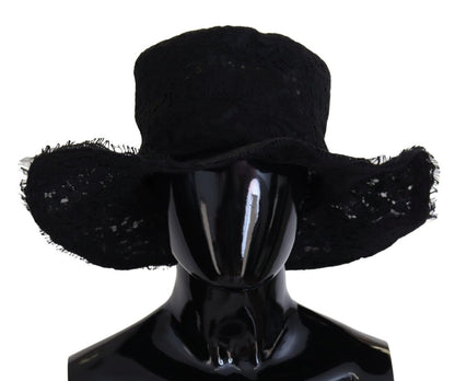 Chapeau haut de forme noir Dolce &amp; Gabbana - déclaration de mode intemporelle