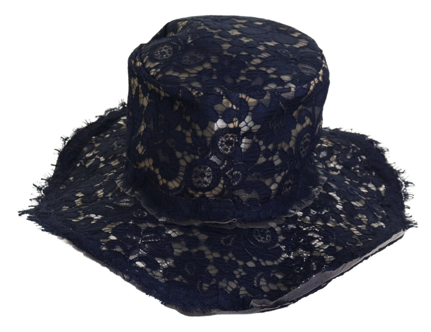 Chapeau bleu à large bord Dolce &amp; Gabbana