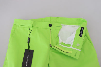 Dolce &amp; gabbana chino en coton vert clair