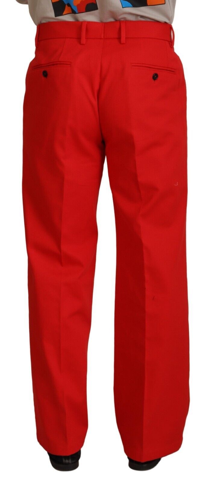 Dolce &amp; Gabbana superbe pantalon en coton rouge