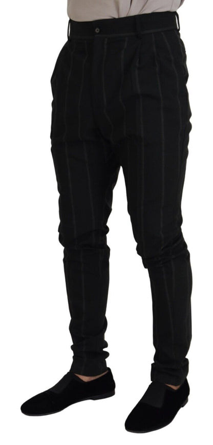 Pantalon de costume noir Dolce &amp; Gabbana