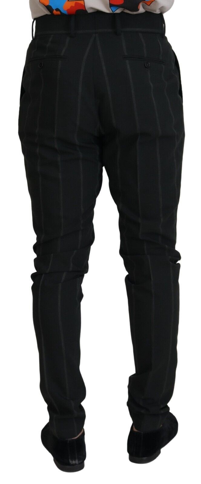 Pantalon de costume noir Dolce &amp; Gabbana