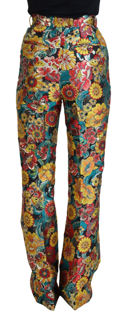 Pantalon tissé multicolore Dolce &amp; gabbana