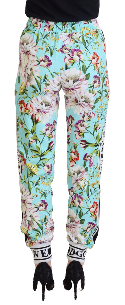 Pantalon en viscose multicolore Dolce &amp; gabbana