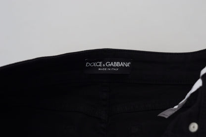 Pantalon en jean noir Dolce &amp; Gabbana