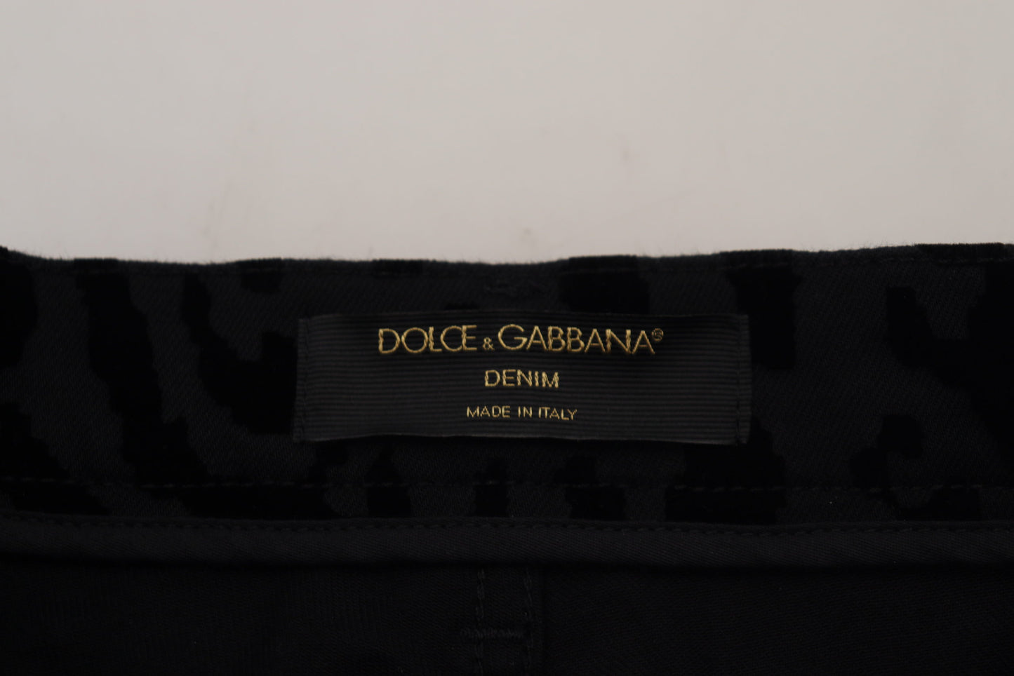 Dolce &amp; Gabbana Jean à imprimé léopard