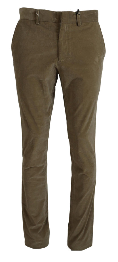 Tommy Hilfiger Elegant Brown Casual Pants