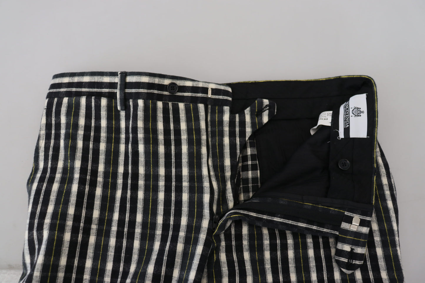 Pantalon Bencivenga noir et blanc