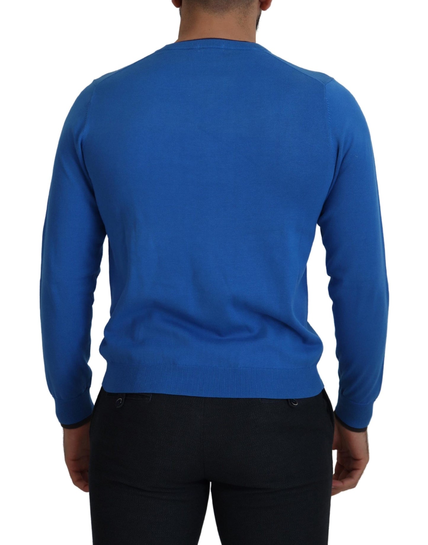 Pull en coton bleu Sun68