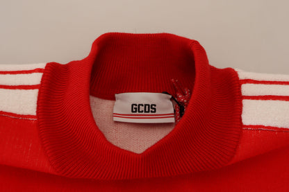 Pull rouge Gcds pour homme