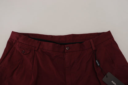 Dolce &amp; Gabbana short en coton mélangé marron