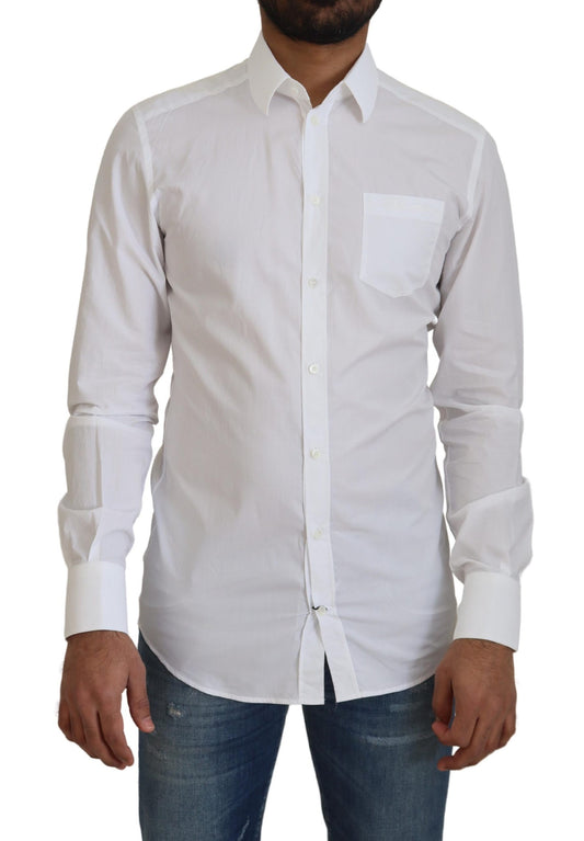 Chemise habillée slim blanche Dolce &amp; gabbana